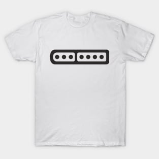 snes joypad port shape design T-Shirt